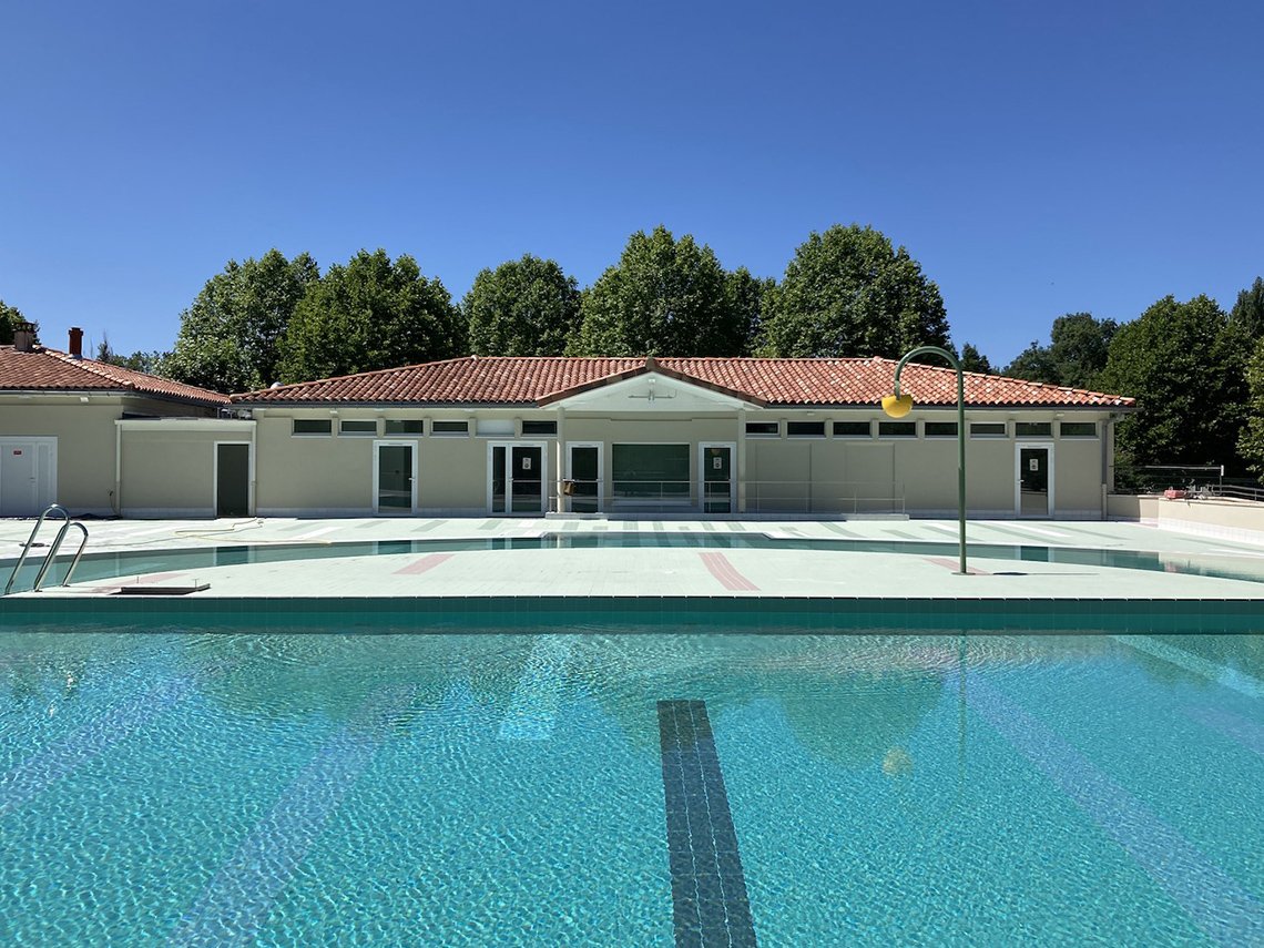 piscine de jarnac, conception architecturale de fabriqa image