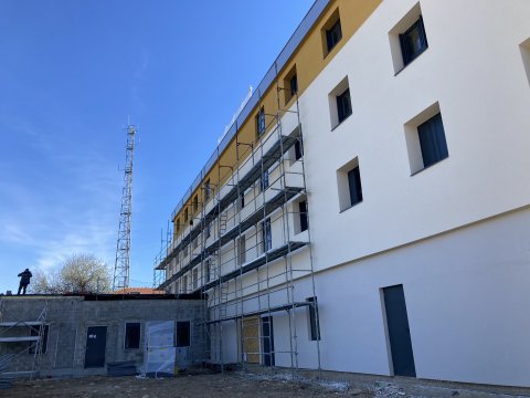 chantier en cours  Prigueux - yello